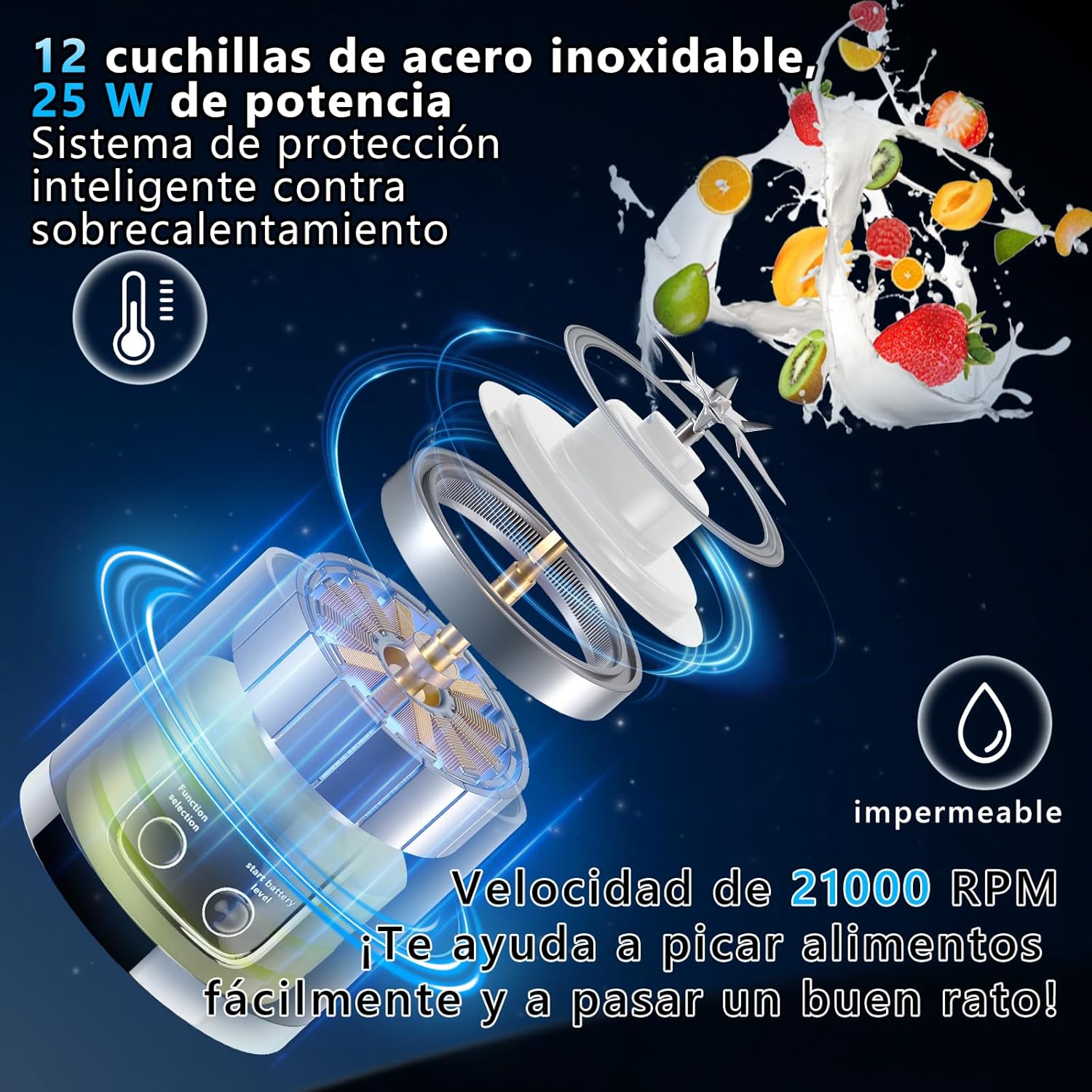 Funciones eléctricas VitaSpin